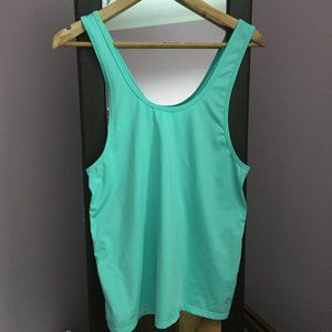 Pure & Simple Athletic Tank Top with Meshed Back